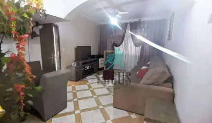 Sobrado IMPECÁVEL bem distribuído com 182m² composto por dormitório reversível, à venda por R$ 605.000 - Jardim Rina, Santo André/SP
