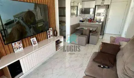 Apartamento com ótima disposição, 57m² composto por 2 dormitórios 1 suíte, à venda por R$ 418.000 - Curuçá, Santo André/SP