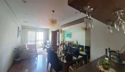 Apartamento com ótima disposição, 65m² composto por 2 quartos, à venda por R$ 395.000 - Centro, SBC/SP