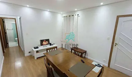 Apartamento com ótima disposição 65m² composto por 3 quartos, à venda por R$ 300.000 - Vila Jerusalém, SBC/SP