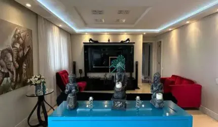Apartamento no Mansão Imperial com 4 dormitórios à venda, 180 m² por R$ 1.900.000 - Nova Petrópolis - São Bernardo do Campo/SP