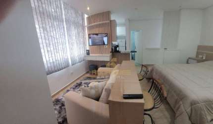 Kitnet com 1 dormitório à venda, 35 m² - Aparecida - Santos/SP