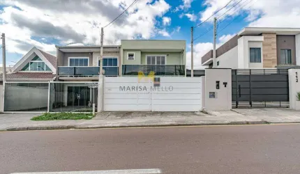 Espetacular Sobrado com 4 quartos à venda no bairro Bela Vista em Piraquara!!!
