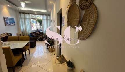Apartamento Térreo Mobiliado  – Frente Mar – Embaré, Santos/SP