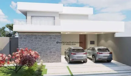 Casa alto padrão com piscina - Coronel Antonino