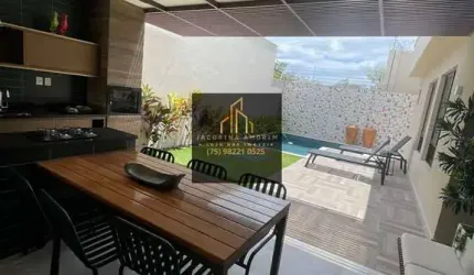 Casa térrea alto padrão em Condomínio no Sim
