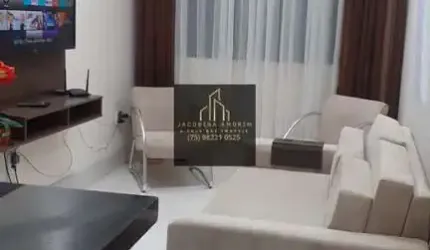 Apartamento duplex mobiliado na Fraga Maia em rua com segurança 24h