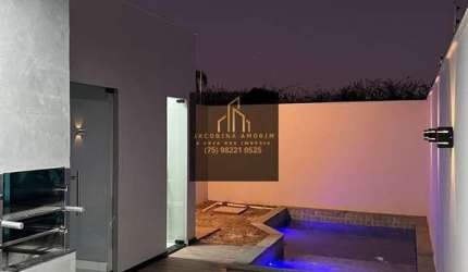 Casa Duplex Alto Padrão com piscina no Sim