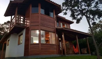 Casa madeira recanto das araras