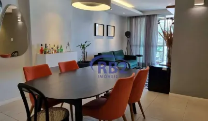 Apartamento porteira fechada de 3 quartos, 1 suíte e 2 vagas