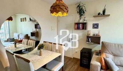 Apartamento com 2 dormitórios à venda, 50 m² por R$ 398.000,00 - Condomínio Residencial Ilhas do Caribe - Bragança Paulista/SP