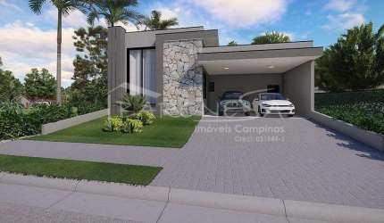 Casa em condomínio fechado com 3 quartos à venda no Parque Brasil 500, Paulínia , 219 m2 por R$ 1.790.000