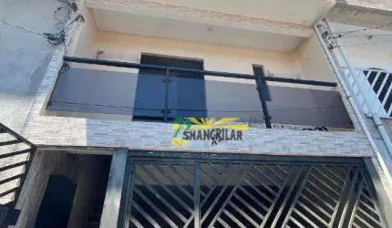 Sobrado com 4 dormitórios à venda, 179 m² por R$ 350.000,00 - Piraporinha - Diadema/SP