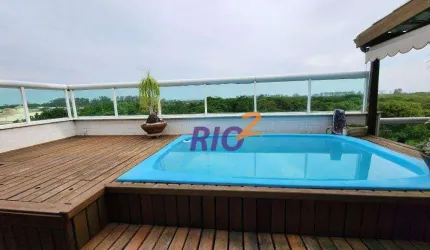 Recreio Gleba A | Excelente cobertura linear com 154m²