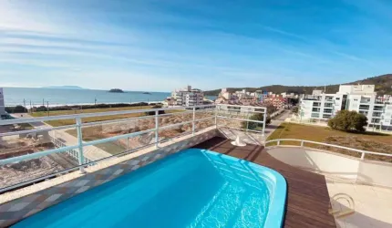 Cobertura com 4 dormitórios à venda, 248 m² por R$ 3.300.000,00 - Praia de Palmas - Governador Celso Ramos/SC