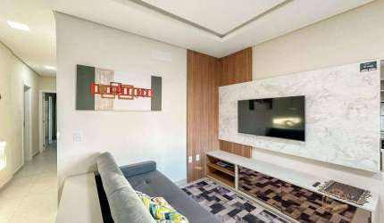 Apartamento com 3 dormitórios à venda, 75 m² por R$ 1.409.000,00 - Praia de Palmas - Governador Celso Ramos/SC