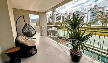 Apartamento com 3 dormitórios à venda, 80 m² por R$ 1.370.000 - Praia de Palmas - Governador Celso Ramos/SC