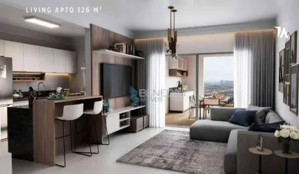 Apartamento com 3 dormitórios à venda, 126 m² por R$ 957.623,22 - Vila do Golf - Ribeirão Preto/SP