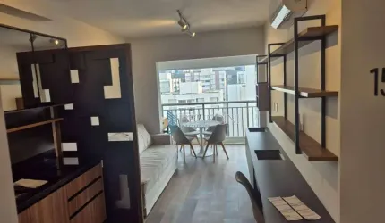 Apartamento NOVO NUNCA HABITADO com 1 dormitório à venda, 40 m² por R$ 890.000 - Bela Vista - São Paulo/SP