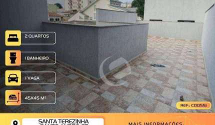 Cobertura à venda, 90 m² por R$ 419.999,99 - Santa Teresinha - Santo André/SP