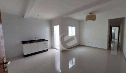 Apartamento com 3 dormitórios para alugar, 70 m² por R$ 2.386,82/mês - Vila Humaitá - Santo André/SP