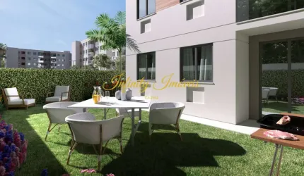 Sky Clube Apartamento 2 quartos com quintal privativo (garden)