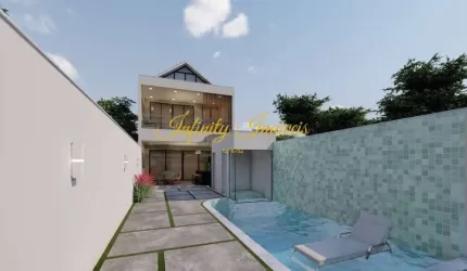 Rio Mar Casa Triplex com 4 quartos na Barra da Tijuca