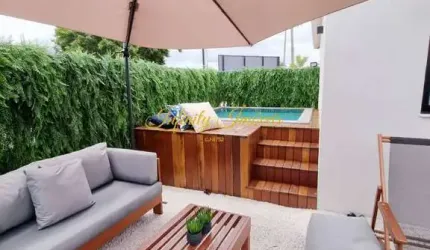 Living Parque Jardim Jasmin Apartamento 2 quartos com quintal privativo