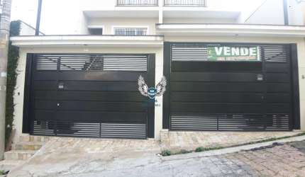 SOBRADO TRIPLEX NOVO DE ALTO PADRÃO NO LAUZANE PAULISTA  EM RUA SEM SAÍDA