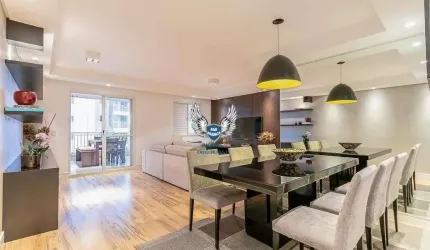 APARTAMENTO NO LAUZANE PAULISTA COM 03 DORMITÓRIOS SENDO 01 SUÍTE E 02 VAGAS DE