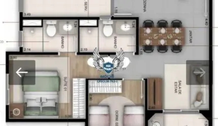 APARTAMENTO NA VILA MARIA EM CONSTRUÇÃO ENTREGA EM JULHO DE 2024, COM 02 DORMITÓ
