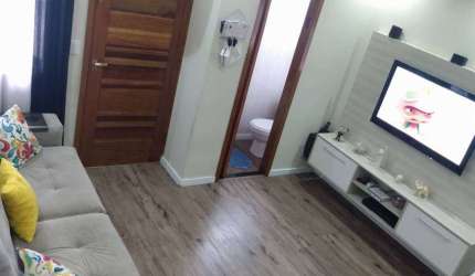 SOBRADO VL RICA-70MTS-2 DORM SENDO 2 SUÍTES, SALA, LAVABO, COZINHA, CHURRASQUEIRA, 2 VAGAS