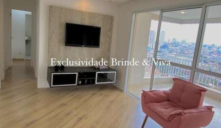 APARTAMENTO VL FORMOSA-90MTS-3 DORMS, 1 SUÍTE, VARANDA GOURMET, DEPOSITO, 2 VAGAS, LAZER COMPLETO