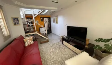 SOBRADO 125MTS-3 DORMS, 1 SUÍTE,ÁREA GOURMET, 2 VAGAS, CORREDOR LATERAL