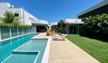 CASA 5 SUÍTES EM GUARAJUBA - VISTA PARA O LAGO