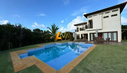 CASA 4 SUÍTES EM QUINTAS DE SAUÍPE - PORTEIRA FECHADA
