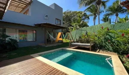 CASA 3/4 COM SUÍTE EM ITACARÉ - PORTEIRA FECHADA