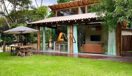 CASA COM 3 SUÍTES EM AÇU DA TORRE - BEIRA LAGO - RESERVA ARUÁ
