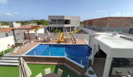 Casa à venda no bairro Barra do Jacuípe (Monte Gordo) - Camaçari/BA