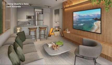 APARTAMENTO 1 QUARTO NA BARRA - LANÇAMENTO