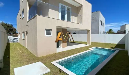 CASA 5/4 COM 3 SUÍTES NO ALPHAVILLE LITORAL NORTE II