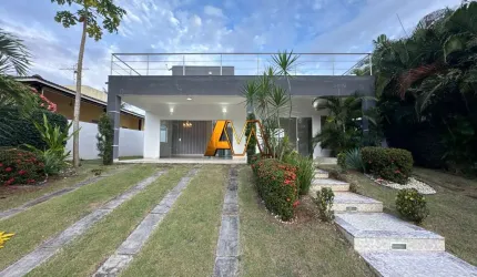 CASA 4 SUÍTES EM ALPHAVILLE LITORAL NORTE I
