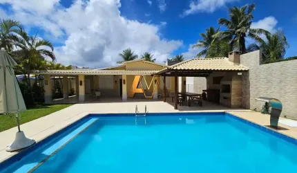 CASA 5/4 SENDO 4 SUÍTES EM GUARAJUBA