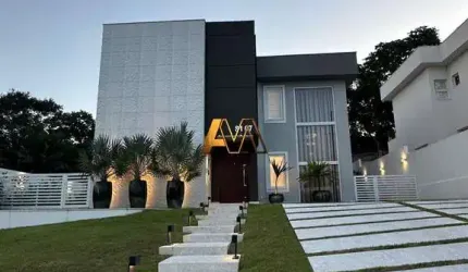 CASA 4 SUÍTES NO ALPHAVILLE LITORAL NORTE I