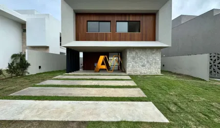 CASA 4 SUÍTES NO ALPHAVILLE LITORAL NORTE II