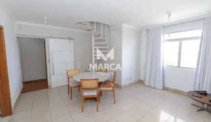 Cobertura para aluguel, 3 quartos, 1 suíte, 2 vagas, Jardim América - Belo Horizonte/MG