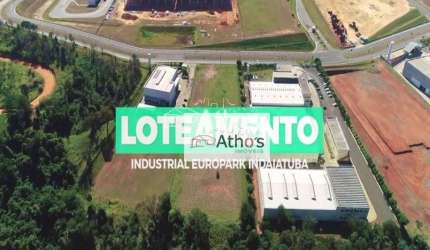 Terreno Industrial à venda, Europark Comercial, Indaiatuba - TE1271.