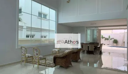 Sobrado alto padrão Maison Du Parc, 4 suites, sala ampla, cozinha, piscina, area gourmet, piscina, vaga para 4 carros