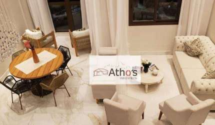 Apartamento Duplex com 3 dormitórios à venda, 170 m² por R$ 1.870.000,00 - The Park View - Indaiatuba/SP