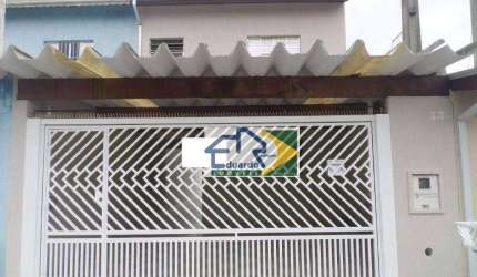 Sobrado com 3 dormitórios à venda, 119 m² por R$ 690.000,00 - Vila Figueira - Suzano/SP